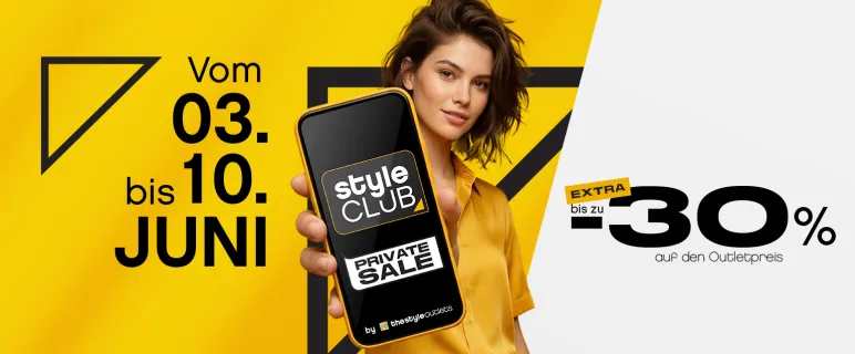 Woman holding phone for sales